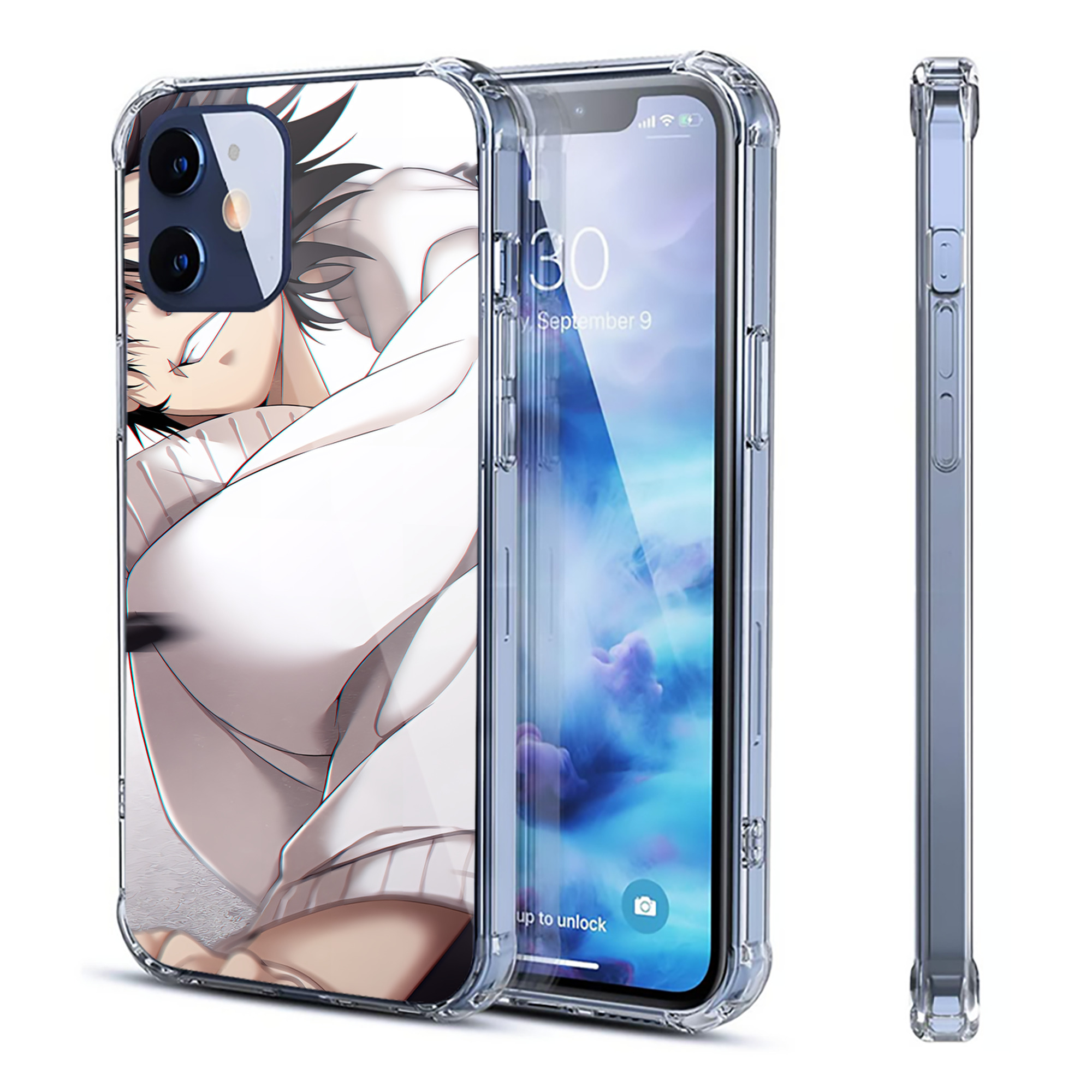 （画像用） SPY×FAMILY间谍家家酒 【iPhone 12シリーズ対応】透明スマホケース（クリアソフトケース）